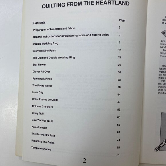 Quilting From The Heartland Book By Sharlene Jorgenson As Seen On TV 1990s Editi - Picture 3 of 6